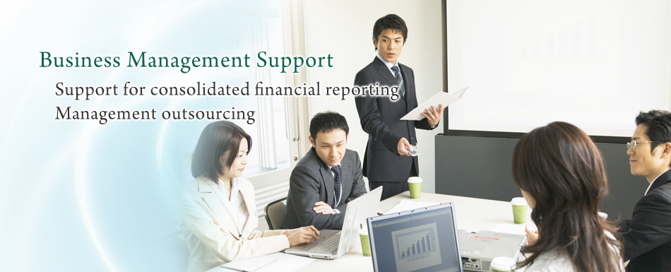 Business Management Support Support for consolidated financial reporting Management outsourcing